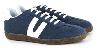 Cheatah Sneaker in Navy from Vegetarian Shoes Swim Ready