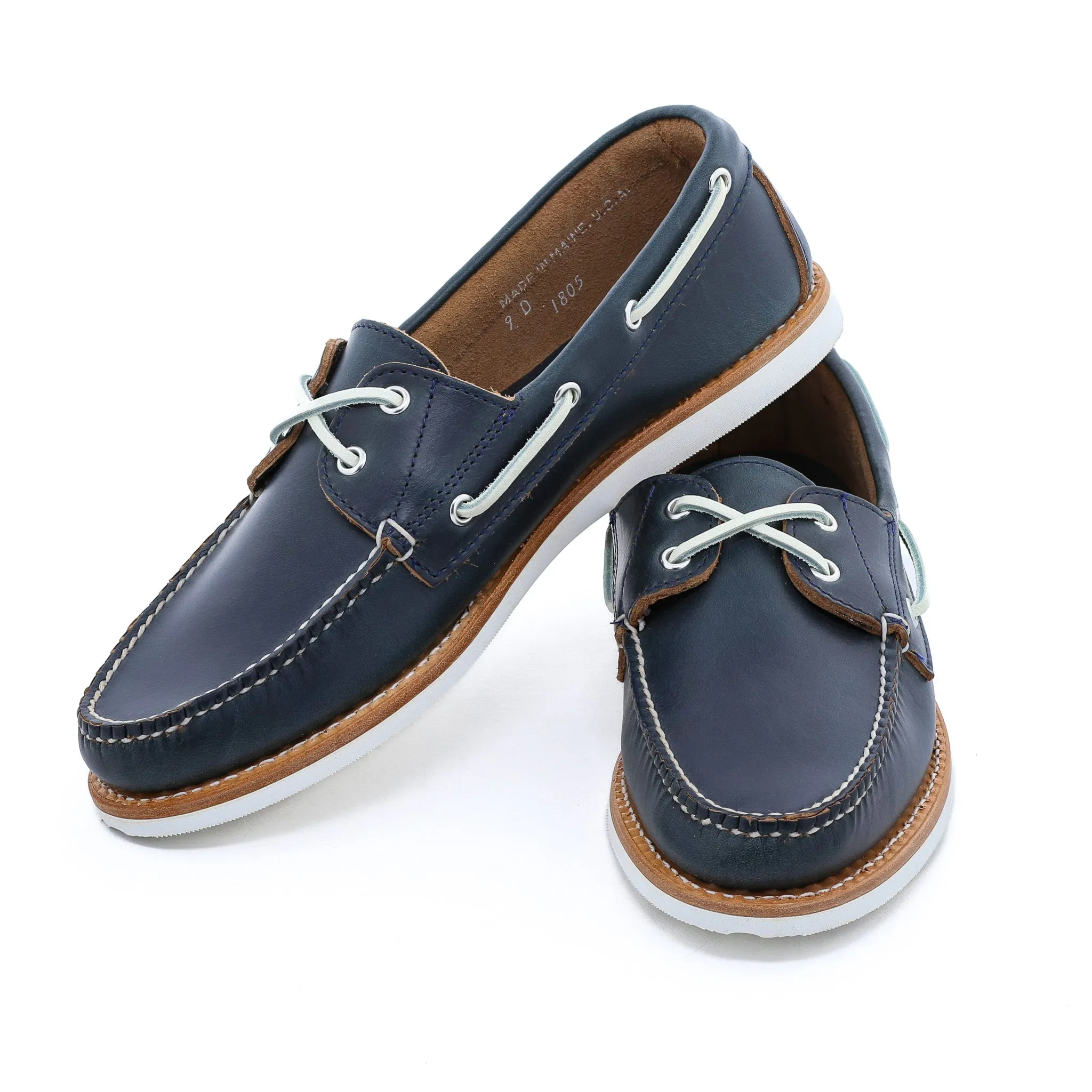 Dirigo Boat Shoe - Navy Canvas Cool