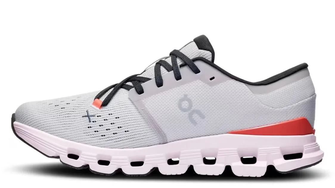 On Running Cloud X 4 Silver Flame (Women) Earth Mood Kick Power