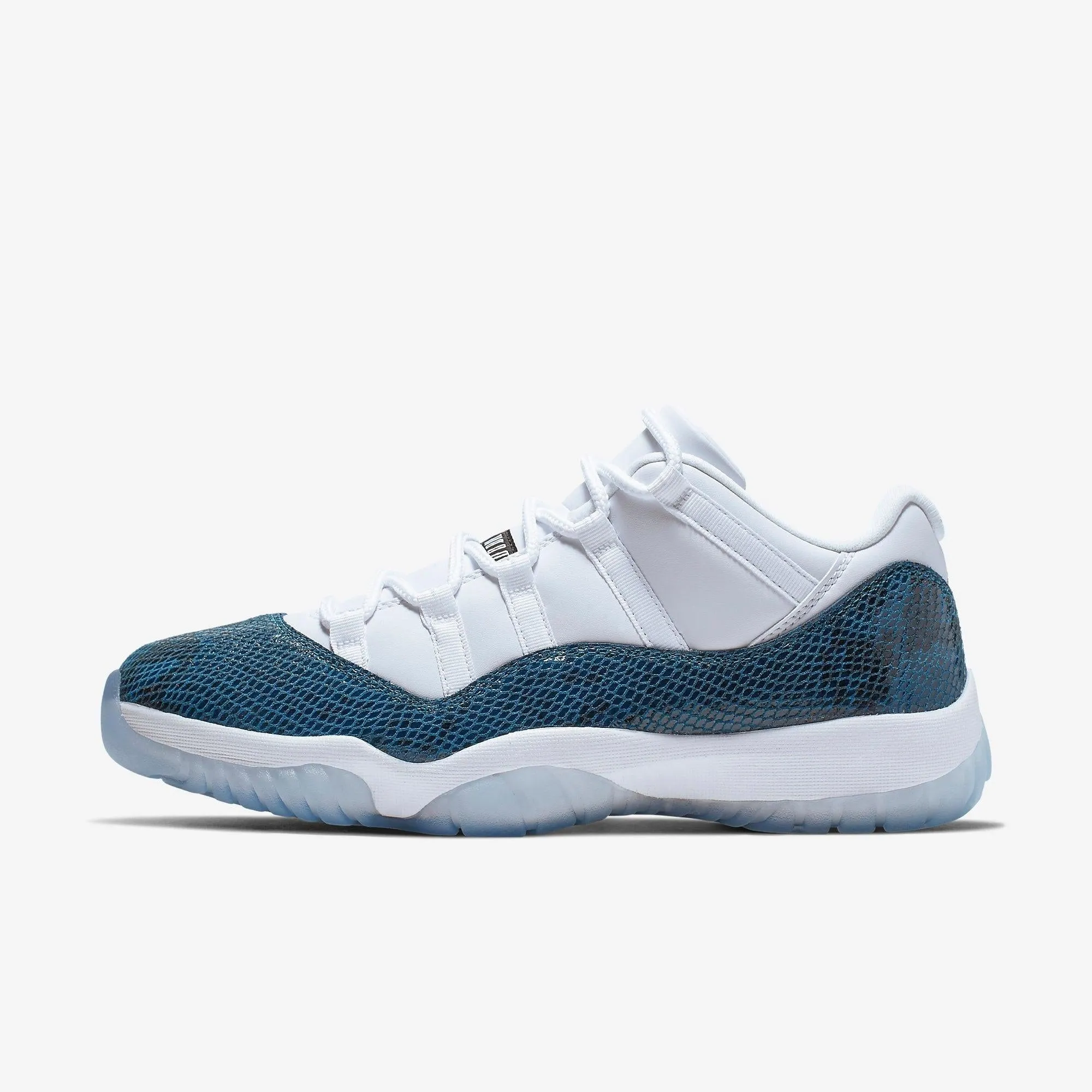 (Men's) Air Jordan 11 Retro Low LE 'Navy Snakeskin' (2019) CD6846-102 Non Slip Agility Boost