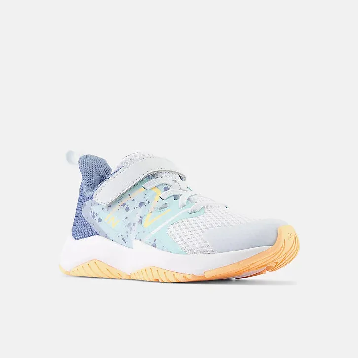 Rave Run v2 - Ice Blue with Bright Cyan Adjustable