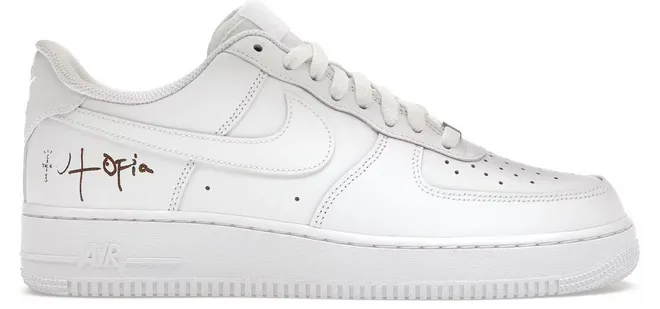Nike Air Force 1 Low '07 White (Travis Scott Cactus Jack Utopia Edition) (Women's) Heat Guard Safe Land