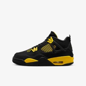 (GS) Air Jordan 4 Retro 'Thunder' (2023) 408452-017 Sweat Wicking