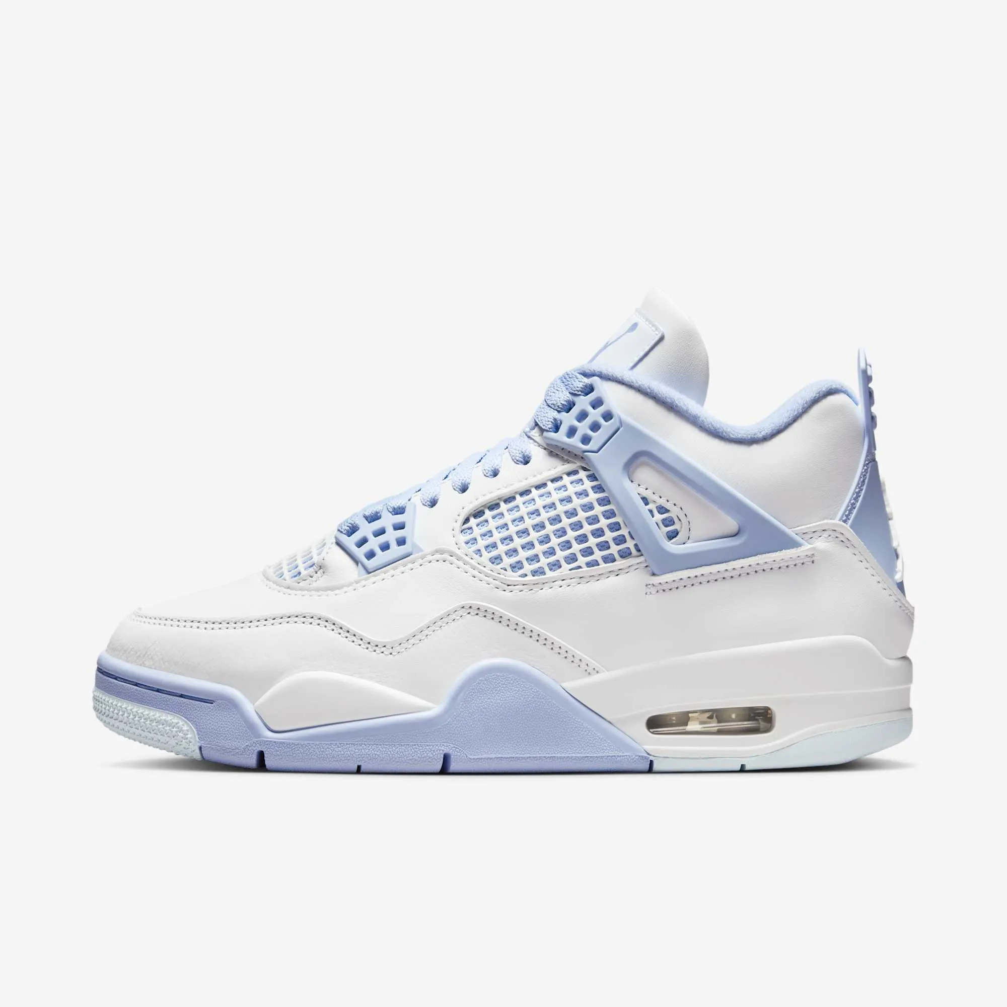 (Women's) Air Jordan 4 Retro 'Forget Me Not / Aluminum' (2025) HV0823-100 Ultra Flexible Tough Build