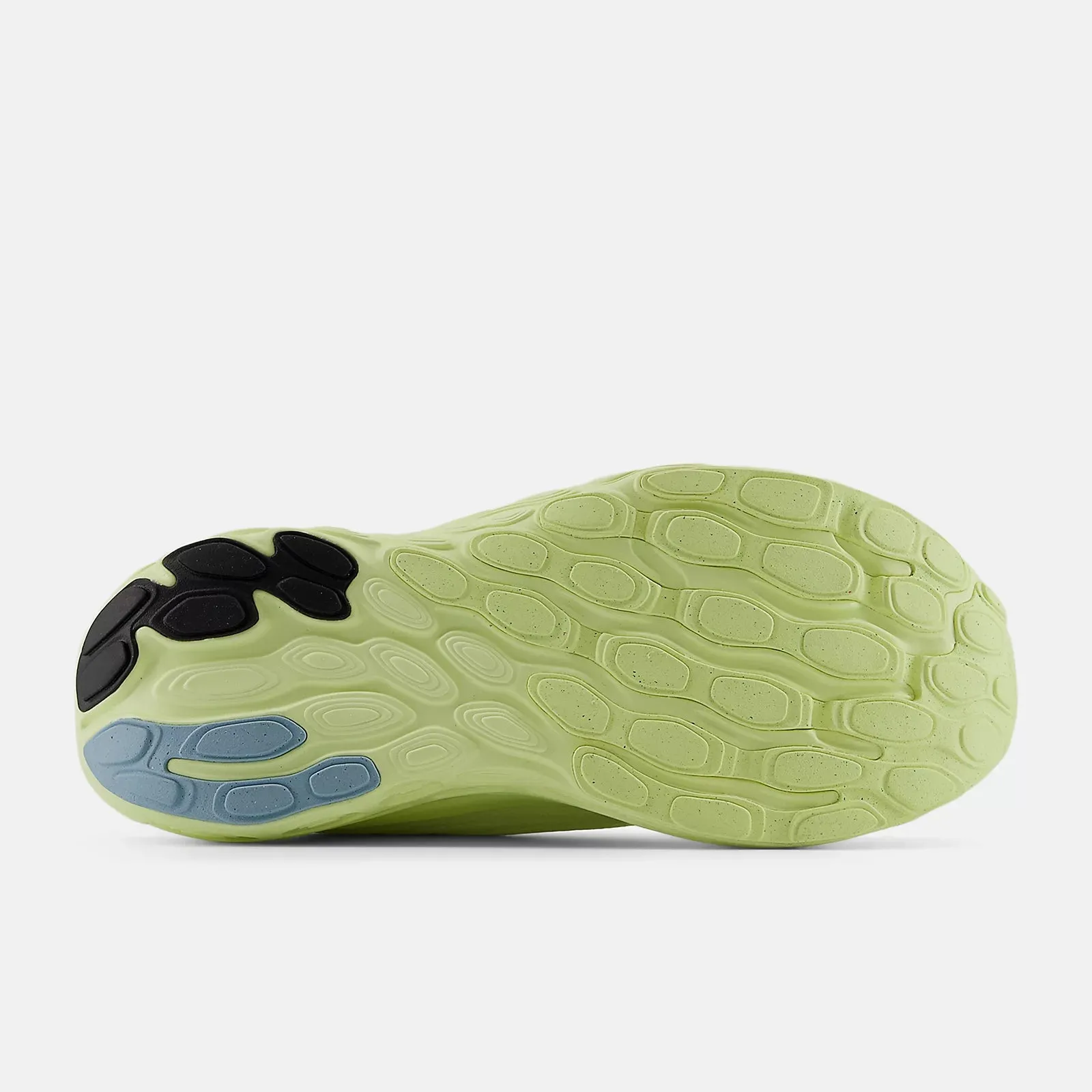 Fresh Foam X 1080v13 - Limelight with Chrome Blue Flexibility Feature Cross Road
