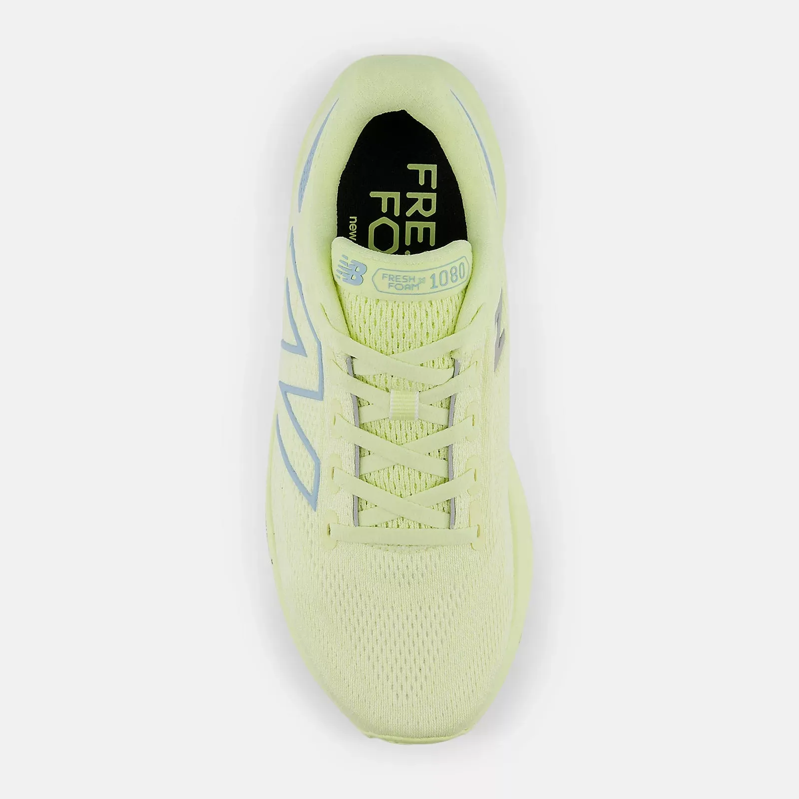 Team Match Pair Quick Fresh Foam X 1080v13 - Limelight with Chrome Blue