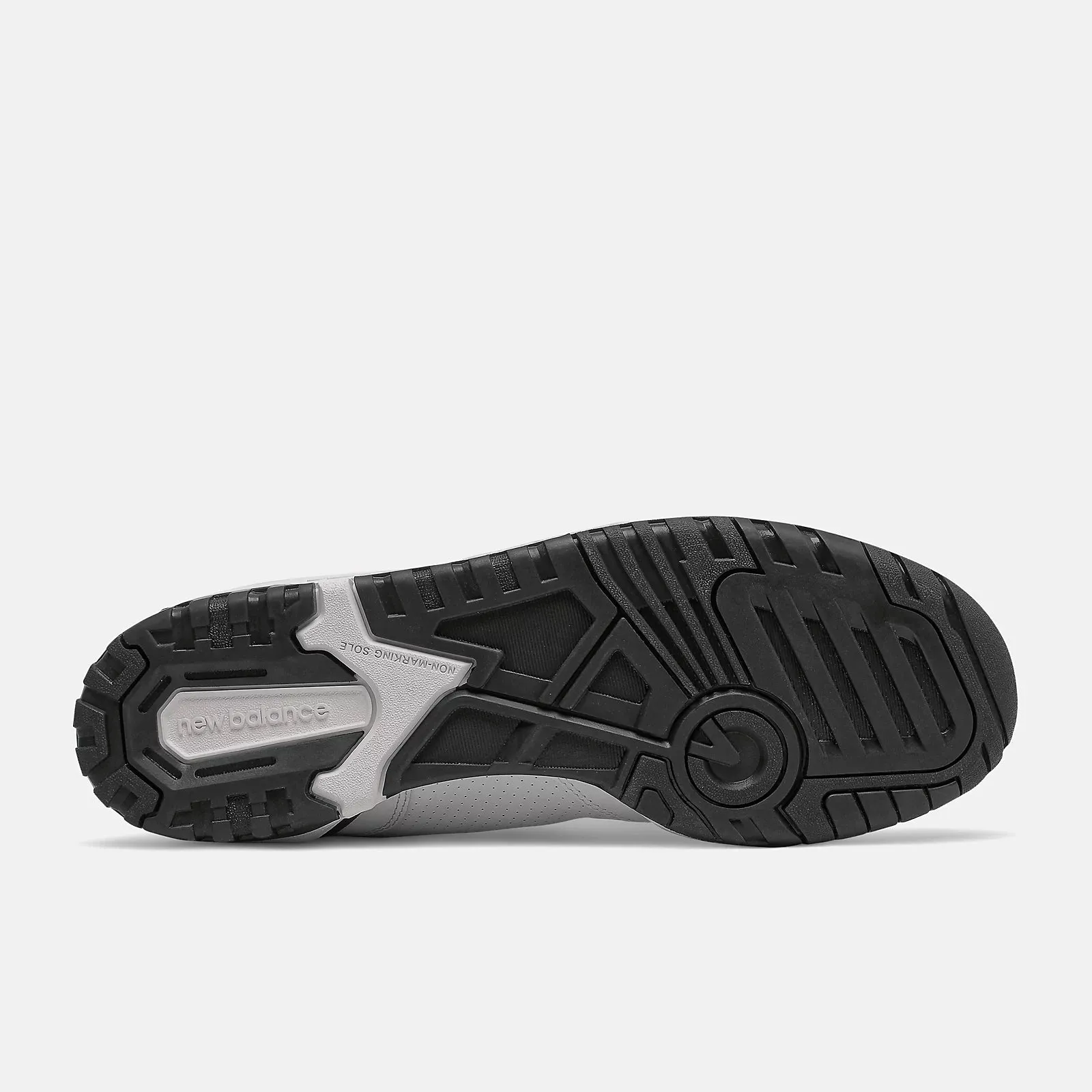 550 - White with Black Lace Up Style