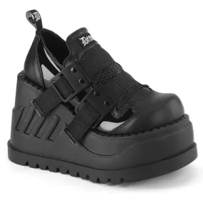 STOMP-28 Black Patent -Vegan Leather Future Walk