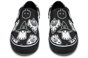 Joy Step New In Spooky Ghost Slip On Shoes