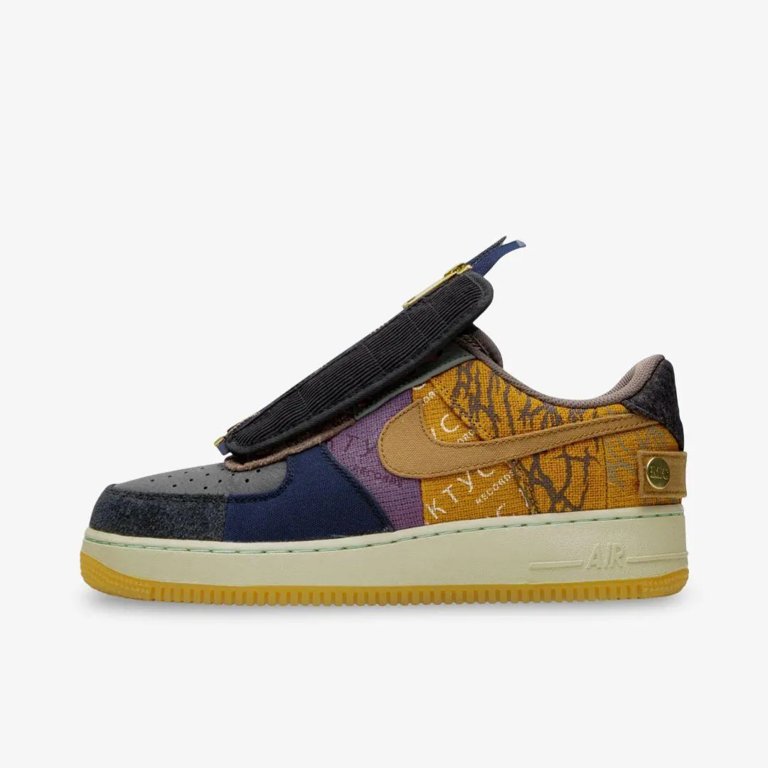 (Men's) Nike Air Force 1 Low x Travis Scott 'Cactus Jack' (2019) CN2405-900 Soft foam Hyper Compression