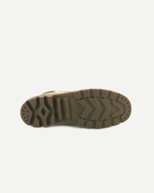 Walk Friendly TPU Outsole Pampa Hi Boot in Woodlin from Palladium