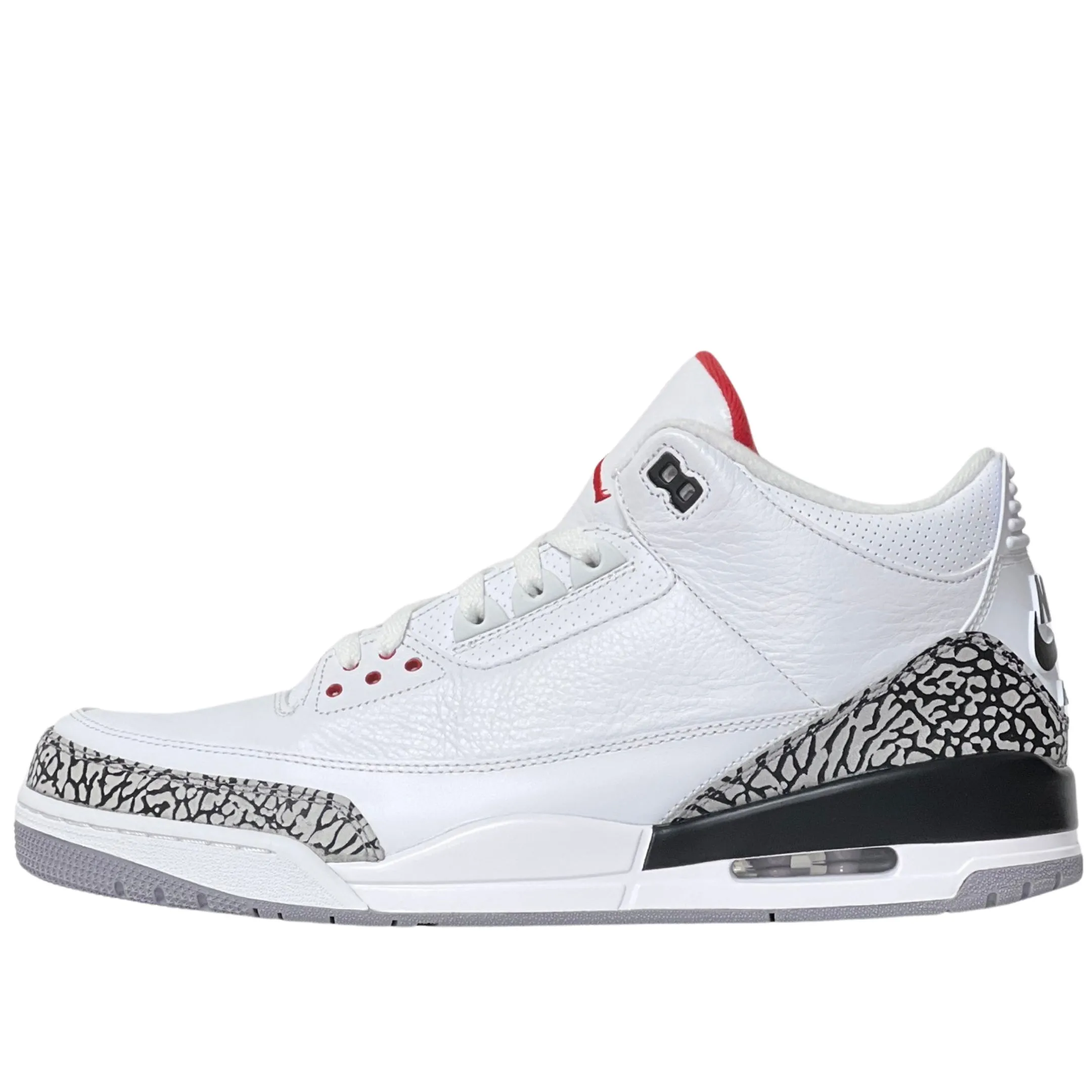 Nike Air Jordan 3 White Cement 88 2013 Queen Fit Color Pop