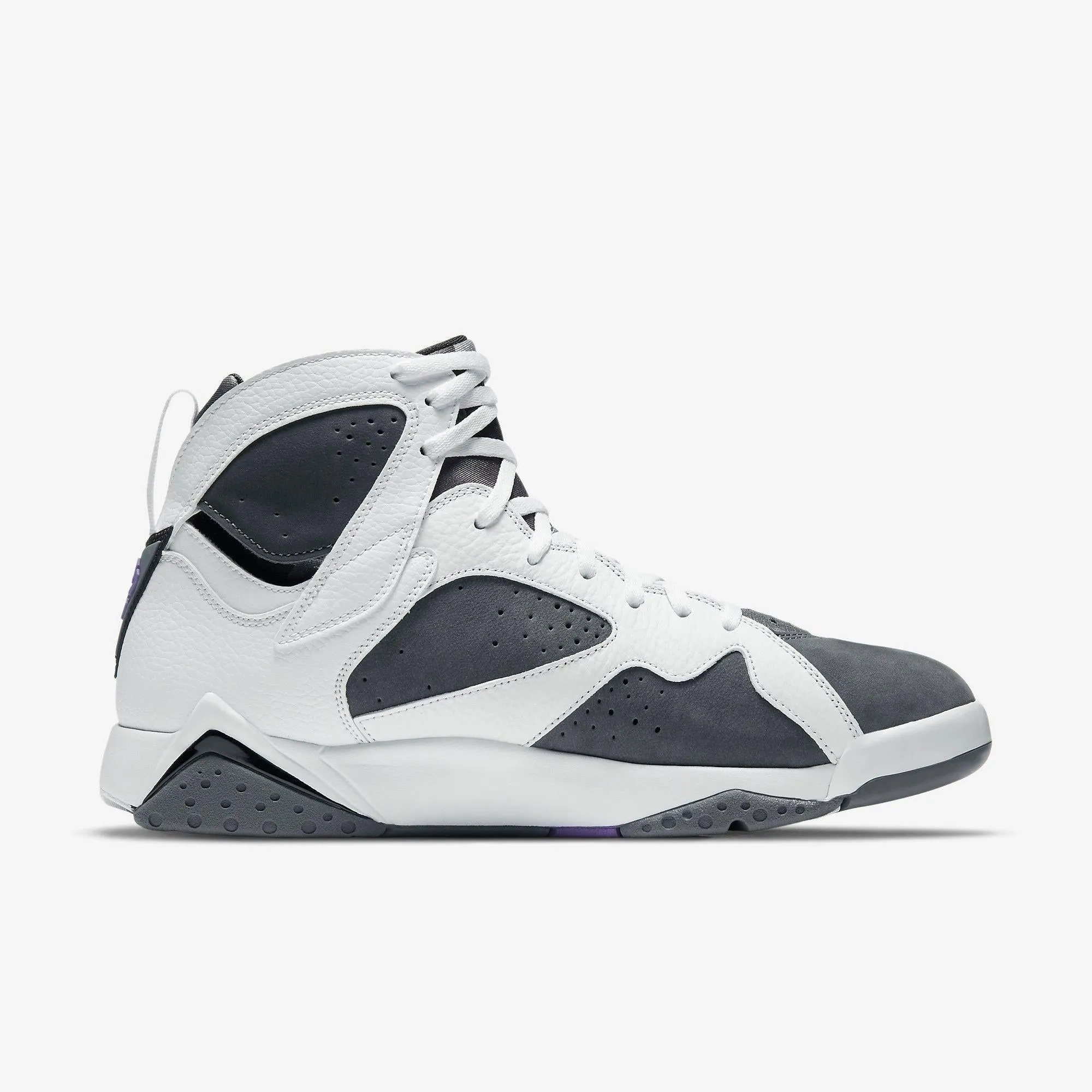 Grip Boost (Men's) Air Jordan 7 Retro 'Flint Grey' (2021) CU9307-100 Reinforced Midfoot Gym Casual