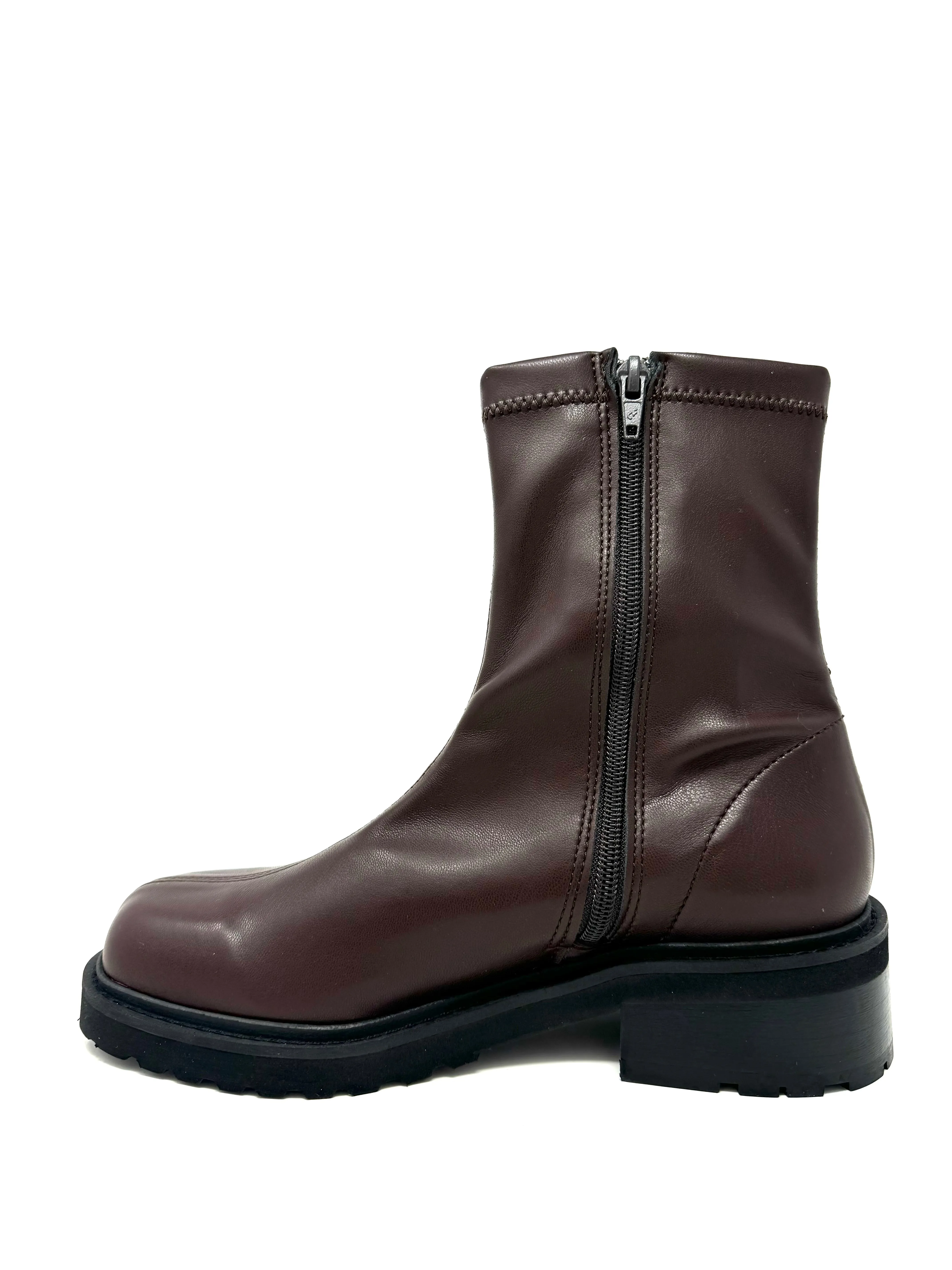 Erica Stretch Boot in Walnut from Novacas Earth Mood