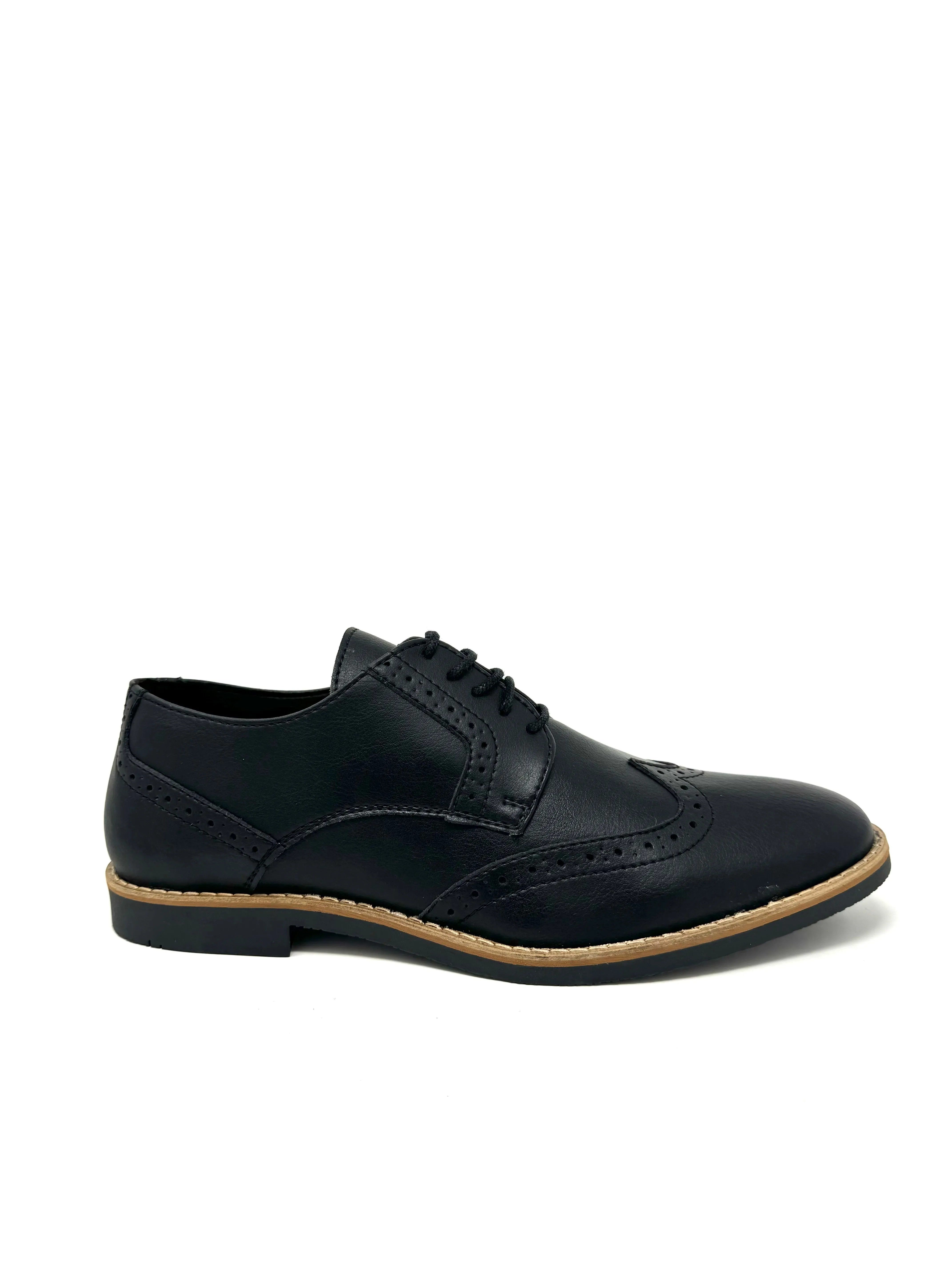 Ethan Brogue in Black from Novacas Anti Odor Gym Workout