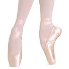 Night Glow European Balance -- Pointe Shoe -- Pink Satin