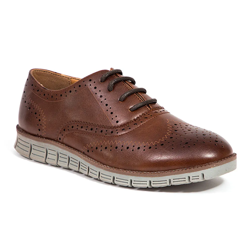 Refined Shape Kids' Benton Jr. in Brown