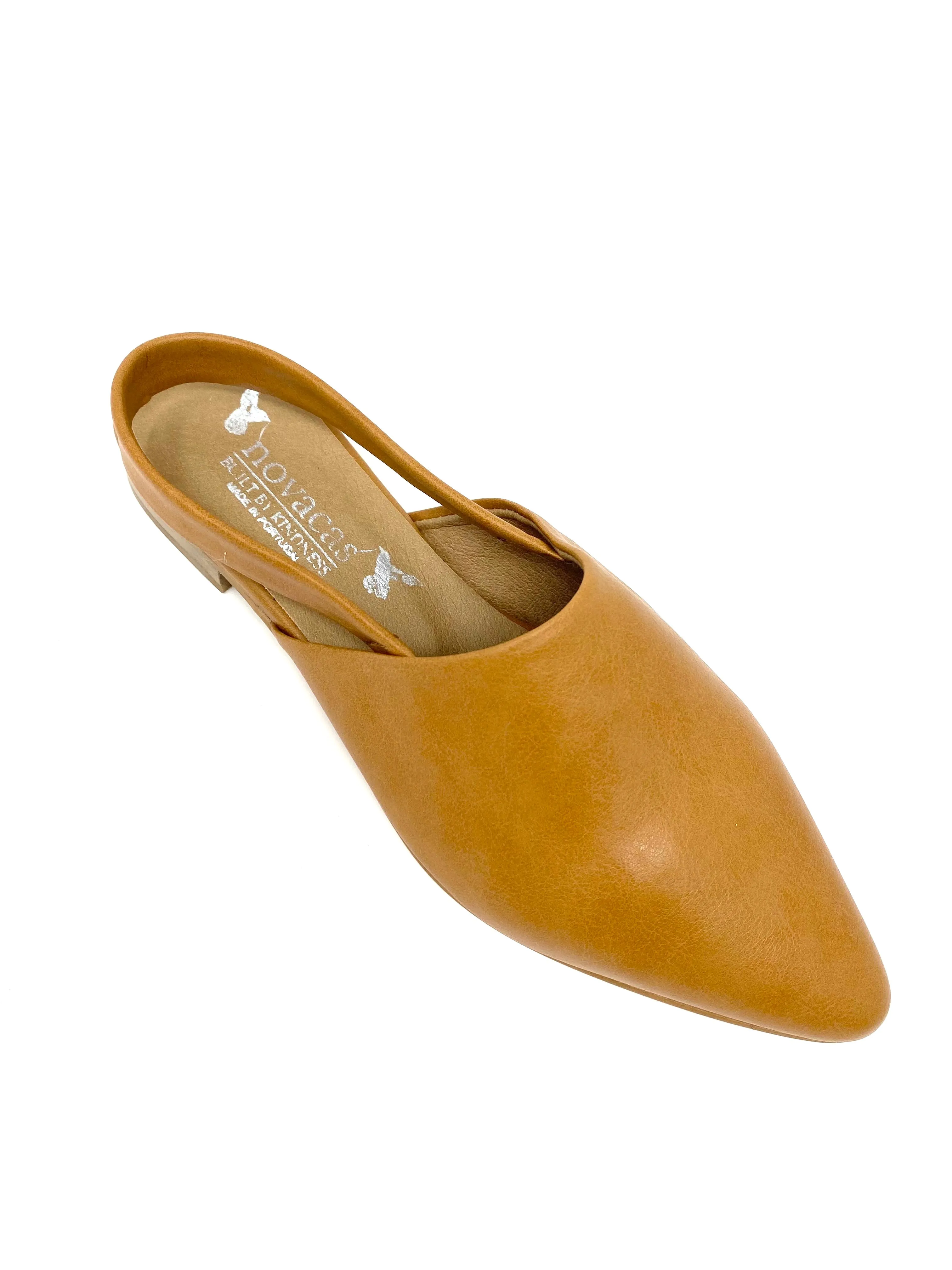 Body Balance Bianca Mule in Camel from Novacas
