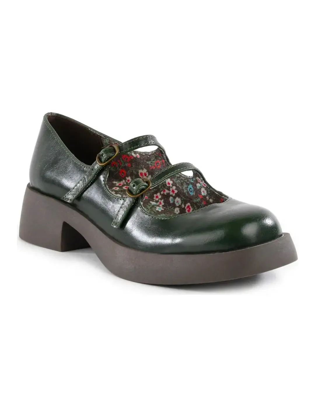Fan Club Mary Jane in Green from BC Footwear Morning Walk Long Walk