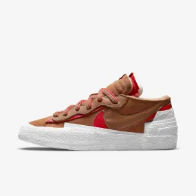 Casual grip Dynamic Fit Lacing (Men's) Nike Blazer Low x Sacai 'British Tan' (2021) DD1877-200
