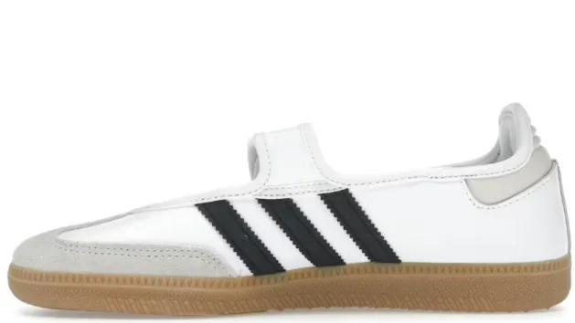 adidas Samba Jane White Black Gum (Women's) Comfort Flex Match Fit
