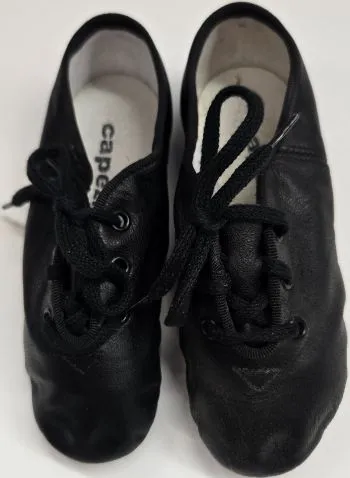 Breathable mesh Premier Jr. -- Children's Split-Sole Jazz Shoe Oxford -- Black