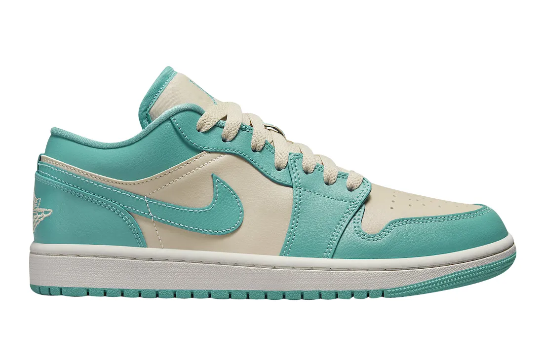 Match Fit Beauty Walk Air Jordan 1 Low Tropical Teal (W)
