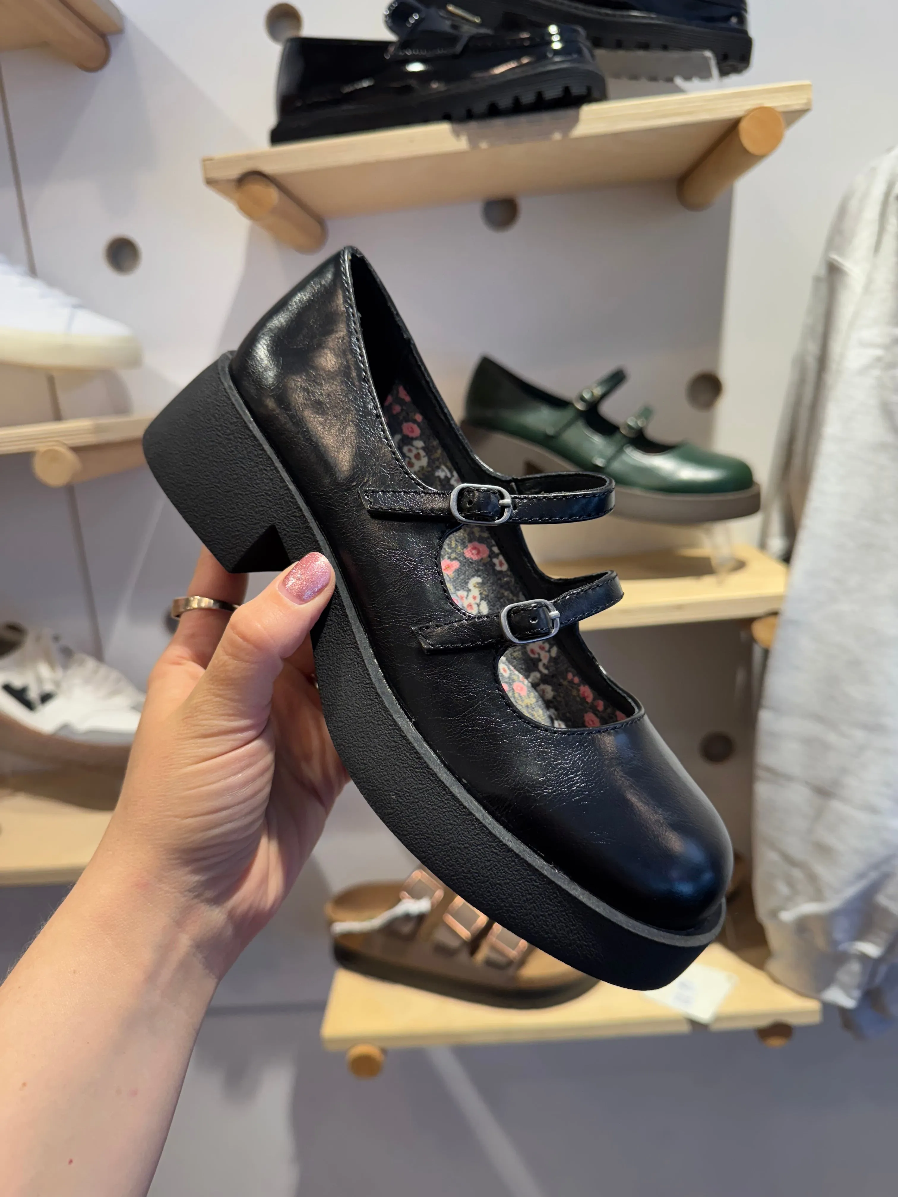 Fan Club Mary Jane in Black from BC Footwear Scent Walk Daily Slip-ons