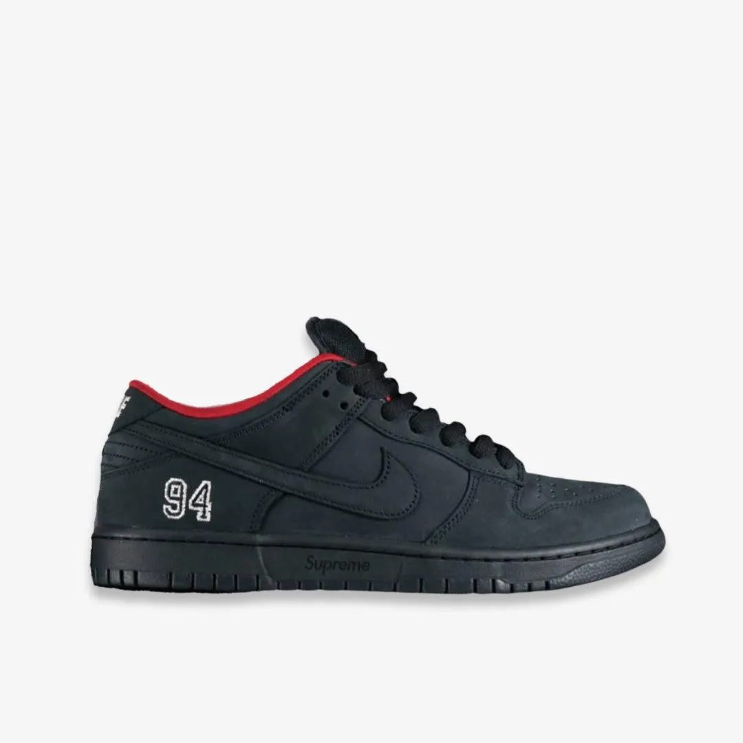 *PRE-ORDER* (Men's) Nike SB Dunk Low x Supreme 'Black' (2025) HQ8487-001 Shock Resistance
