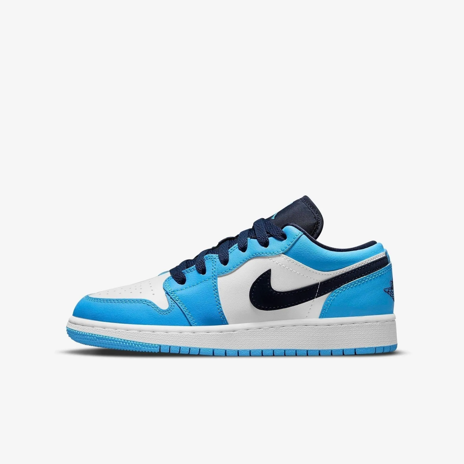 Support Stretch Fabric (GS) Air Jordan 1 Low 'UNC' (2021) 553560-144
