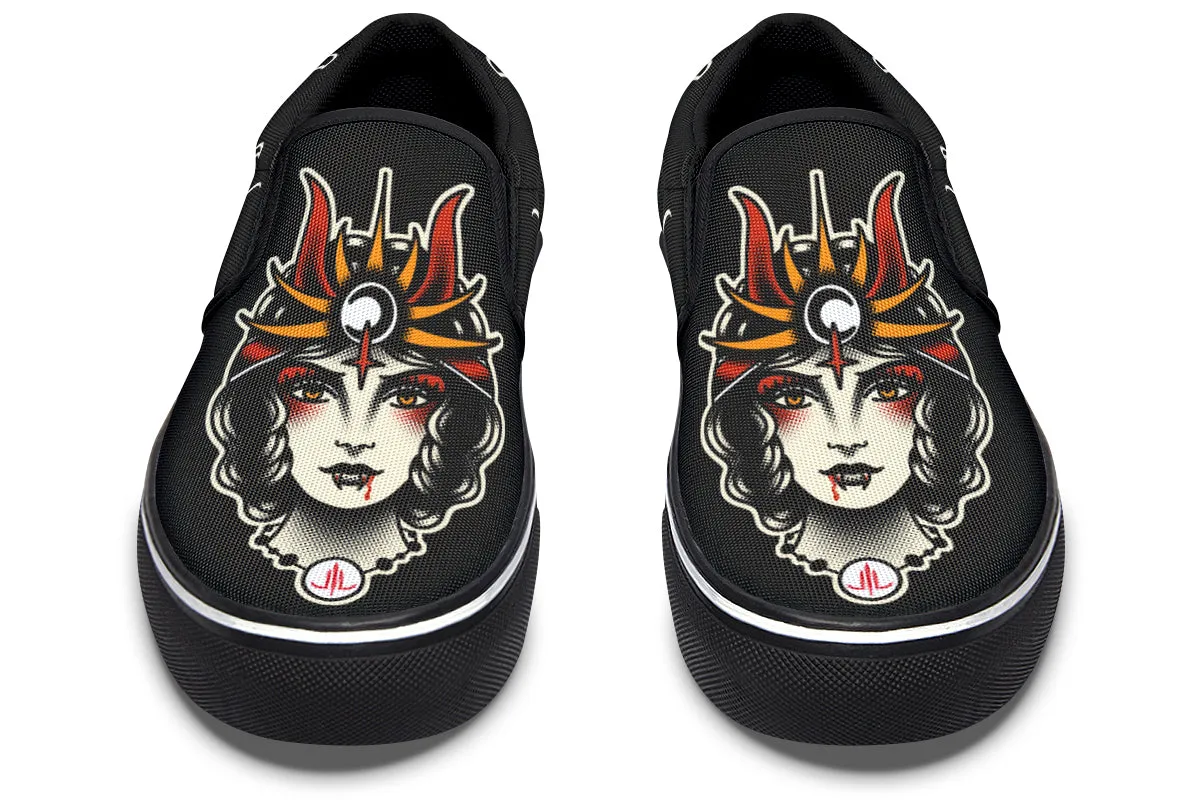 Look Ready Comfort Strap Lilith Slip On Shoes