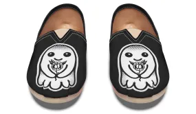 Wind Chill Ventilated Design Flower Ghost Casual Shoes