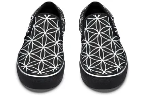 Flower Of Life Slip On Shoes Casual