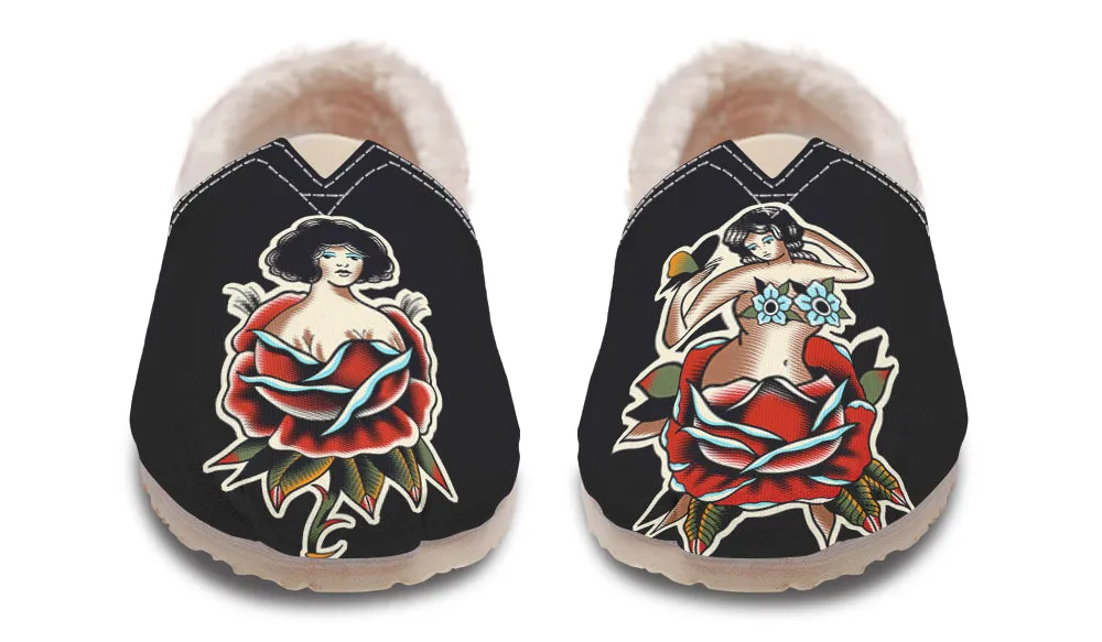 Crystal Glow Height Plus Traditional Ladies Winter Casual Shoes