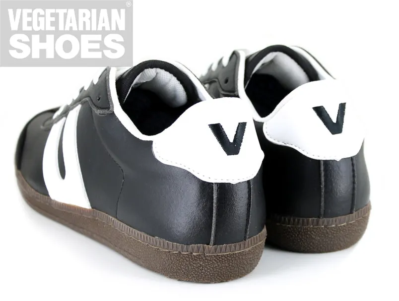 Smart Moves Cheatah Sneaker in Black from Vegetarian Shoes