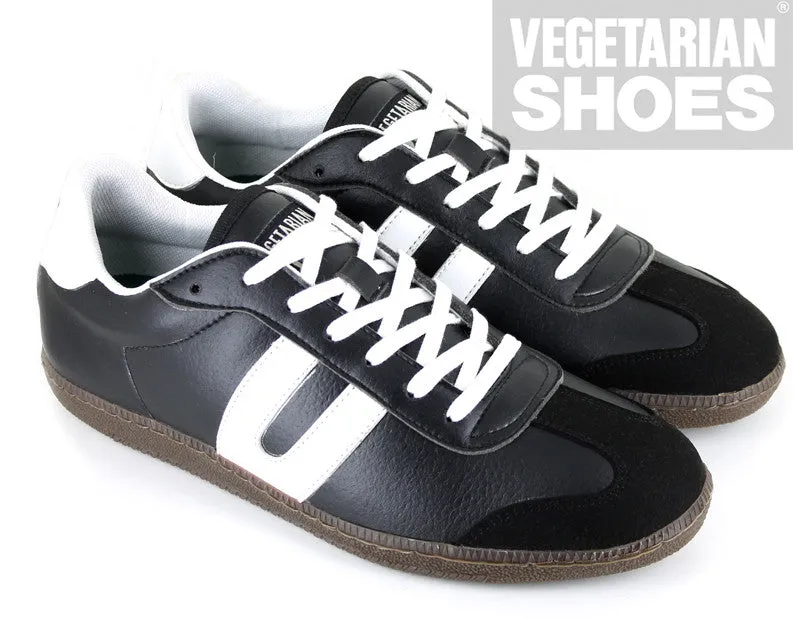Cheatah Sneaker in Black from Vegetarian Shoes Fast Go Fashion Edge