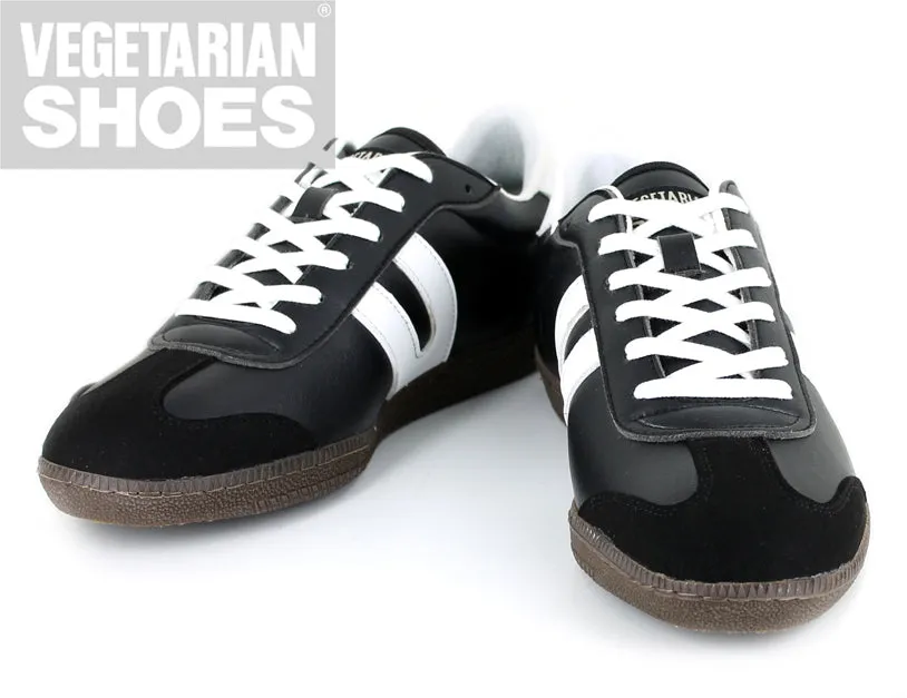 Cheatah Sneaker in Black from Vegetarian Shoes All-Day Flexibility