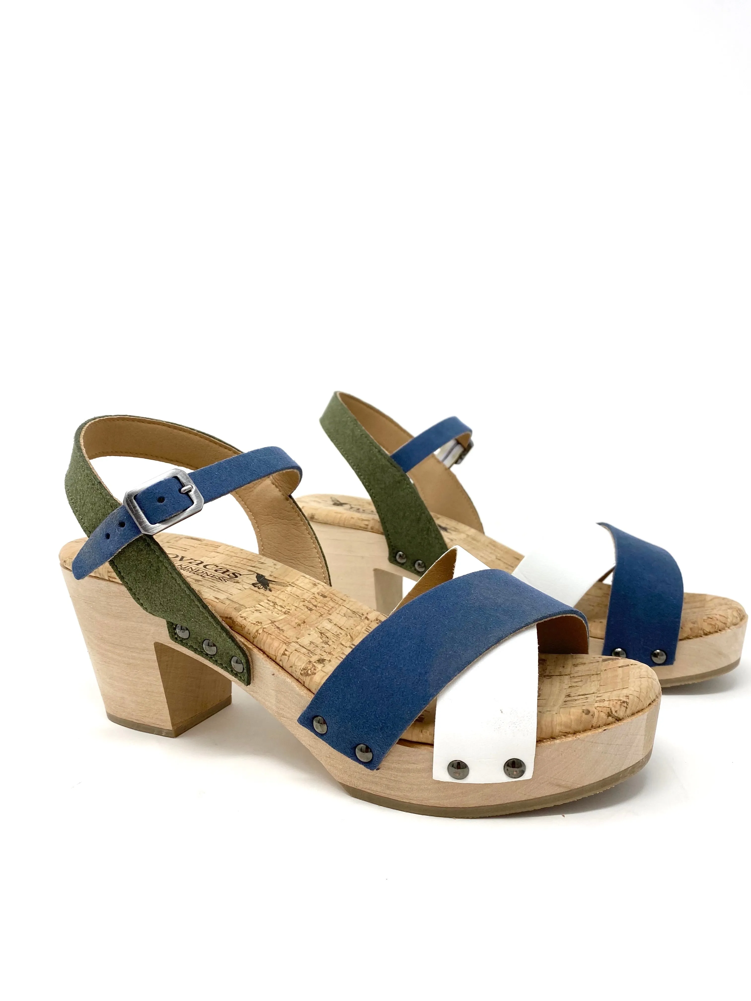 Everyday Shoes Chloe Clog in Multi from Novacas