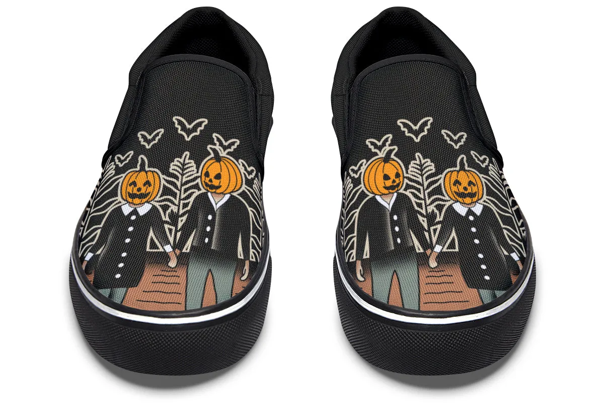Moon Walk Spooky Season Slip On Shoes