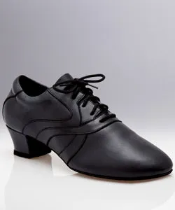 Bright Gold Franklin --  Mens 1.75" Latin Oxford -- Black