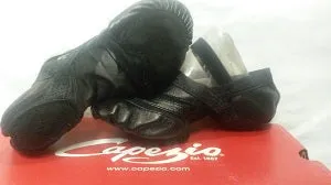 Freeform -- Split Sole Leather Ballet/Lyrical/Modern -- Black Winter Warm