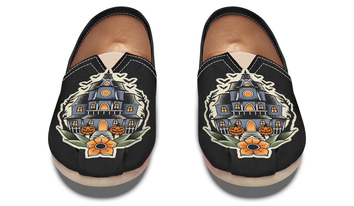 Haunted House Casual Shoes Year long Climb Strong