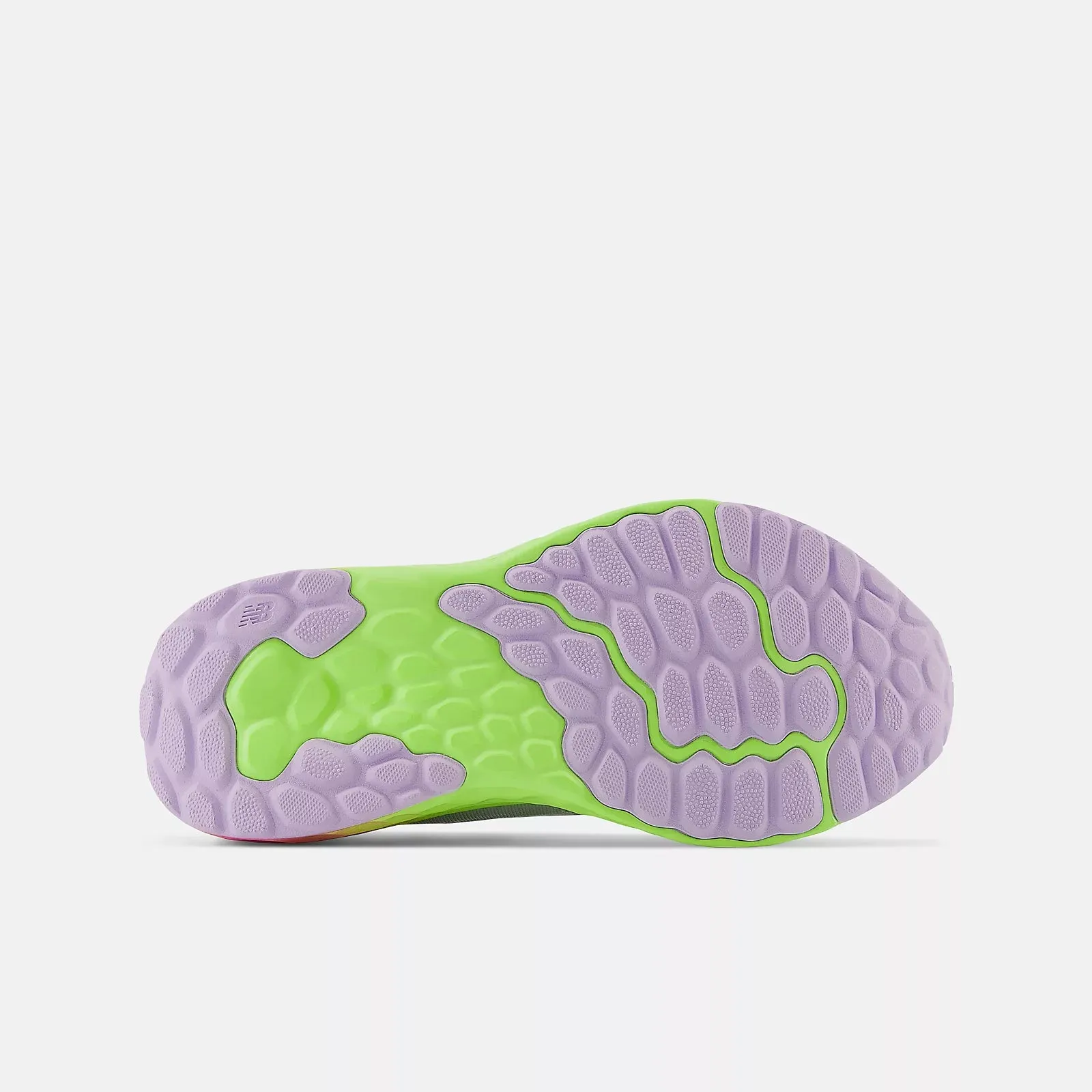 Field Fast Formal Mode Fresh Foam Arishi v4 Bungee Lace with Top Strap - Light Aluminum with Cyber Lilac