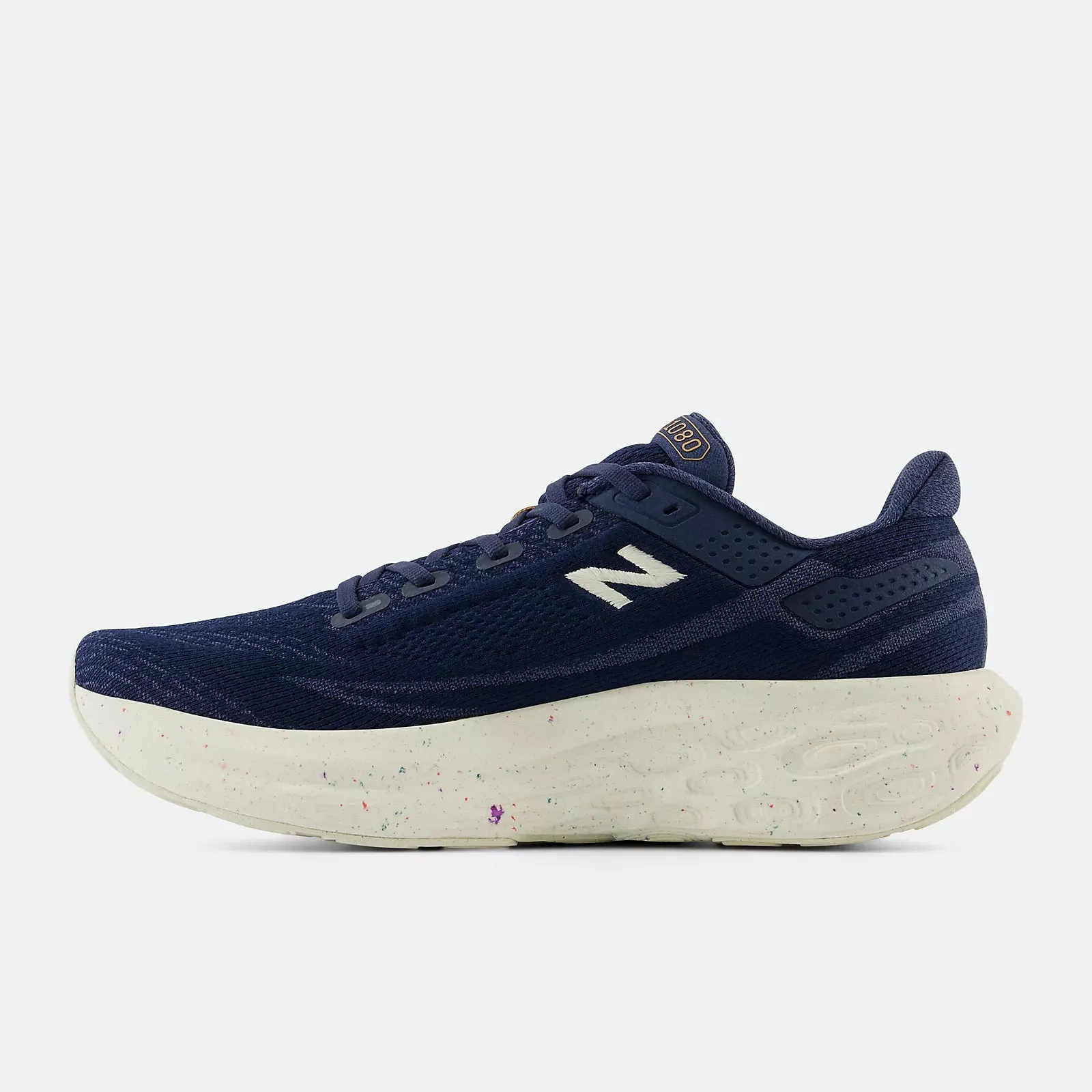 Reinforced Seams Ventilated Fresh Foam X 1080v13 - Navy with Vintage Indigo