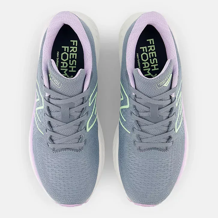 Dock Easy Heel Safe Fresh Foam X EVOZ v3 - Arctic Grey with Green Aura