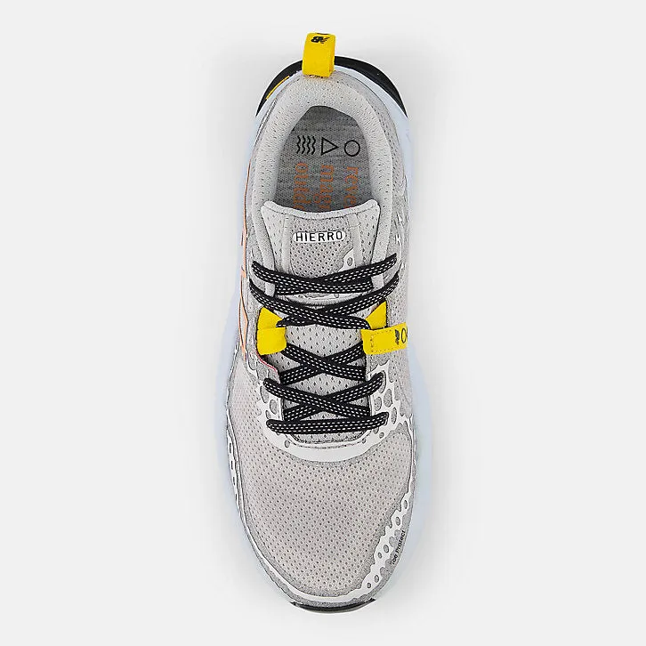 Bright tone Fresh Foam X Hierro v8 - Grey Matter with Quarry Blue