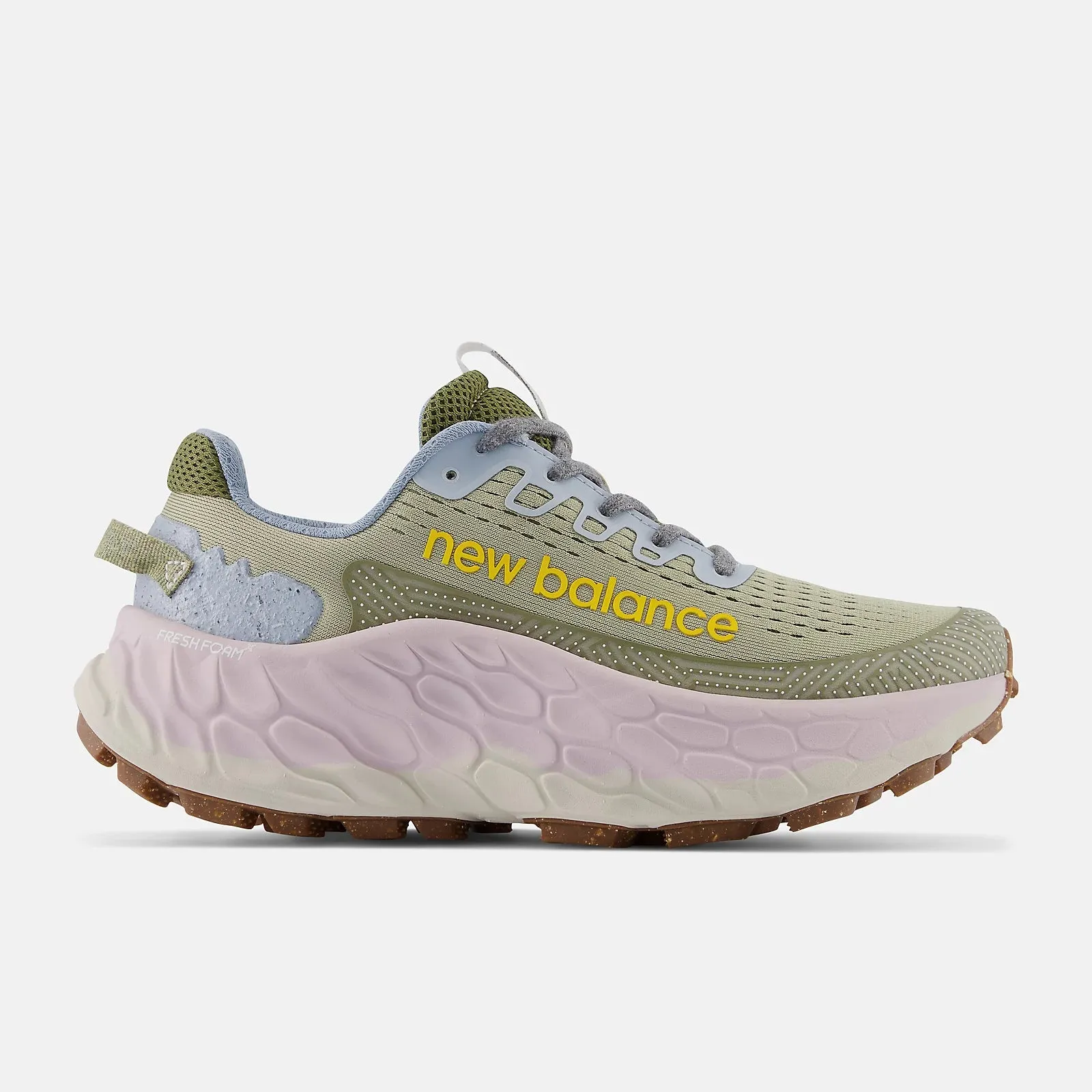 Harbor Mood Beach Vibe Fresh Foam X More Trail v3 - Fatigue Green with Fatigue Green