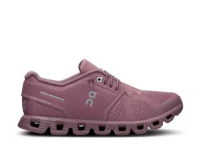 On Running Cloud 5 Fig Quartz (W) Sweat Resistant Standing Workers Feather Light City Adventure