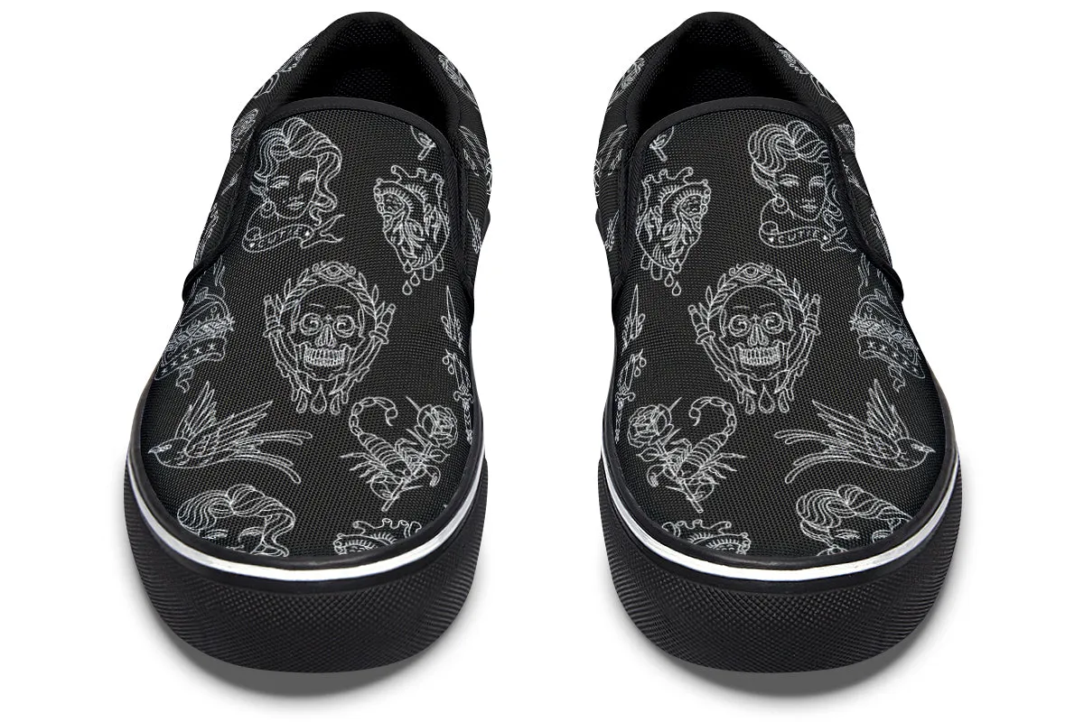 Furio Flash Slip On Shoes Hot Day Velvet Soft