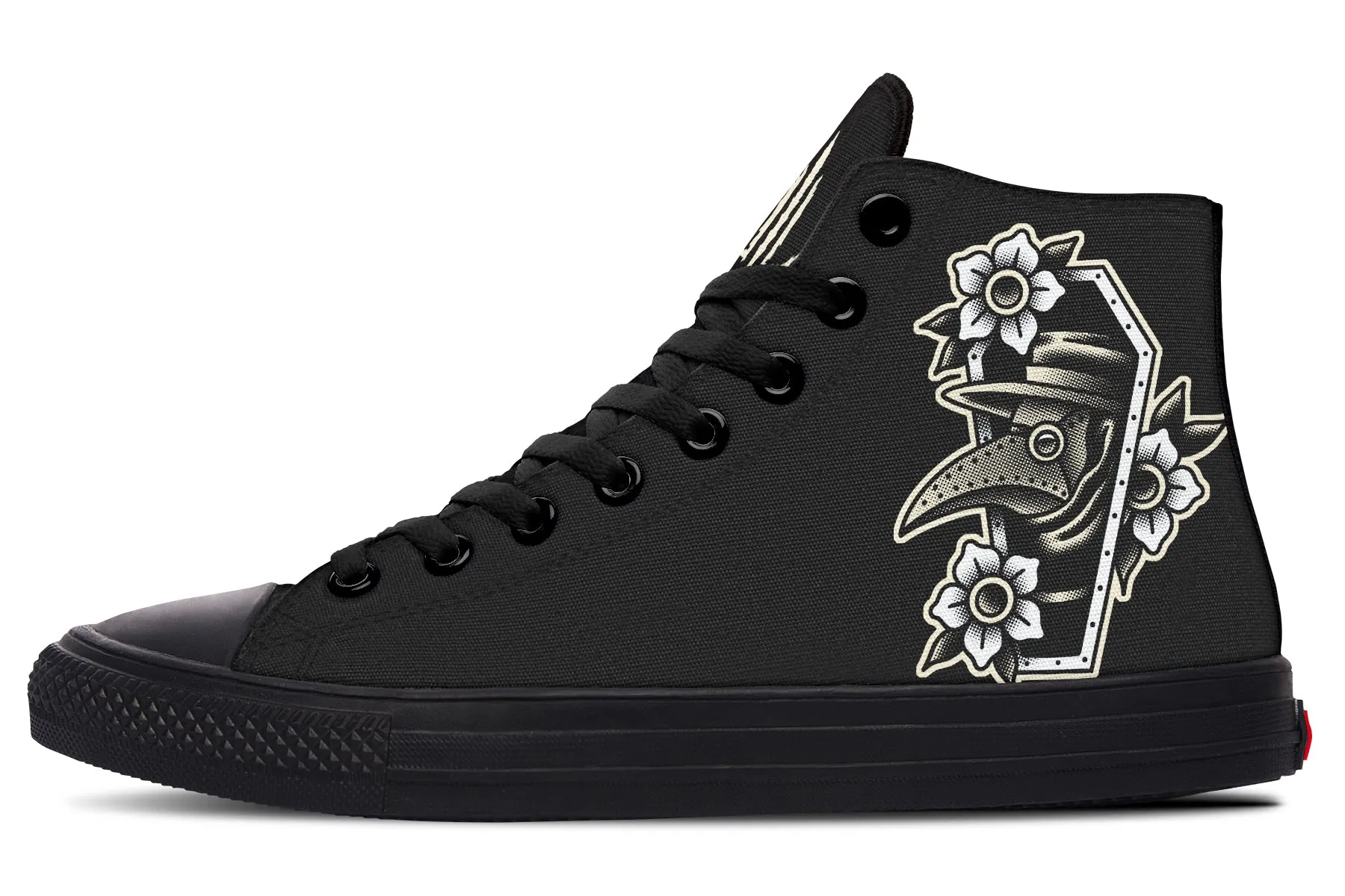 Furio Plague Doctor High Tops Rain Safe